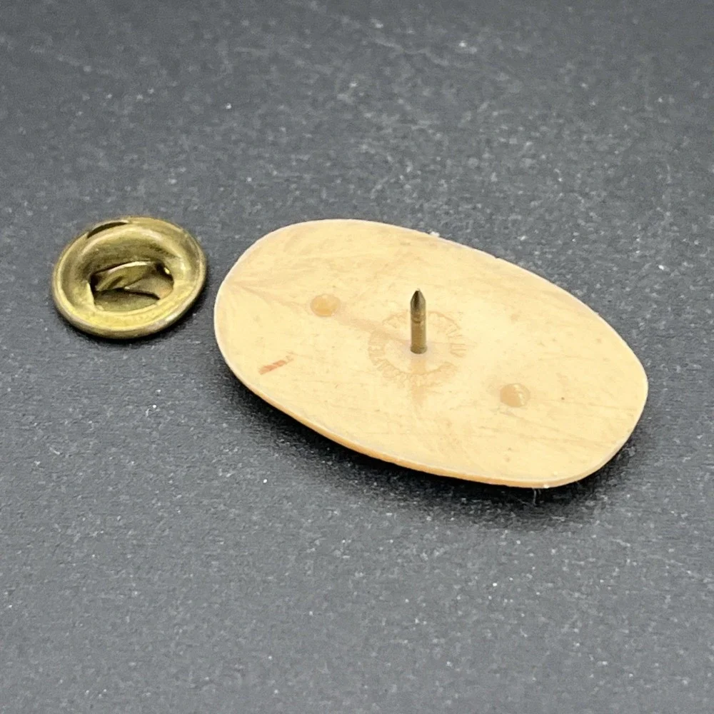 Vintage Idaho Potato Plastic Lapel‎ Hat Pin B4